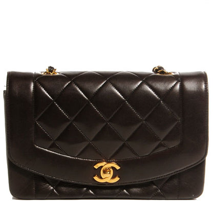 Chanel Lambskin Quilted Small Flap Brown 1 of 7