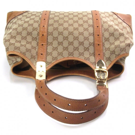 Gucci Monogram Large Punch Tote 6 of 12