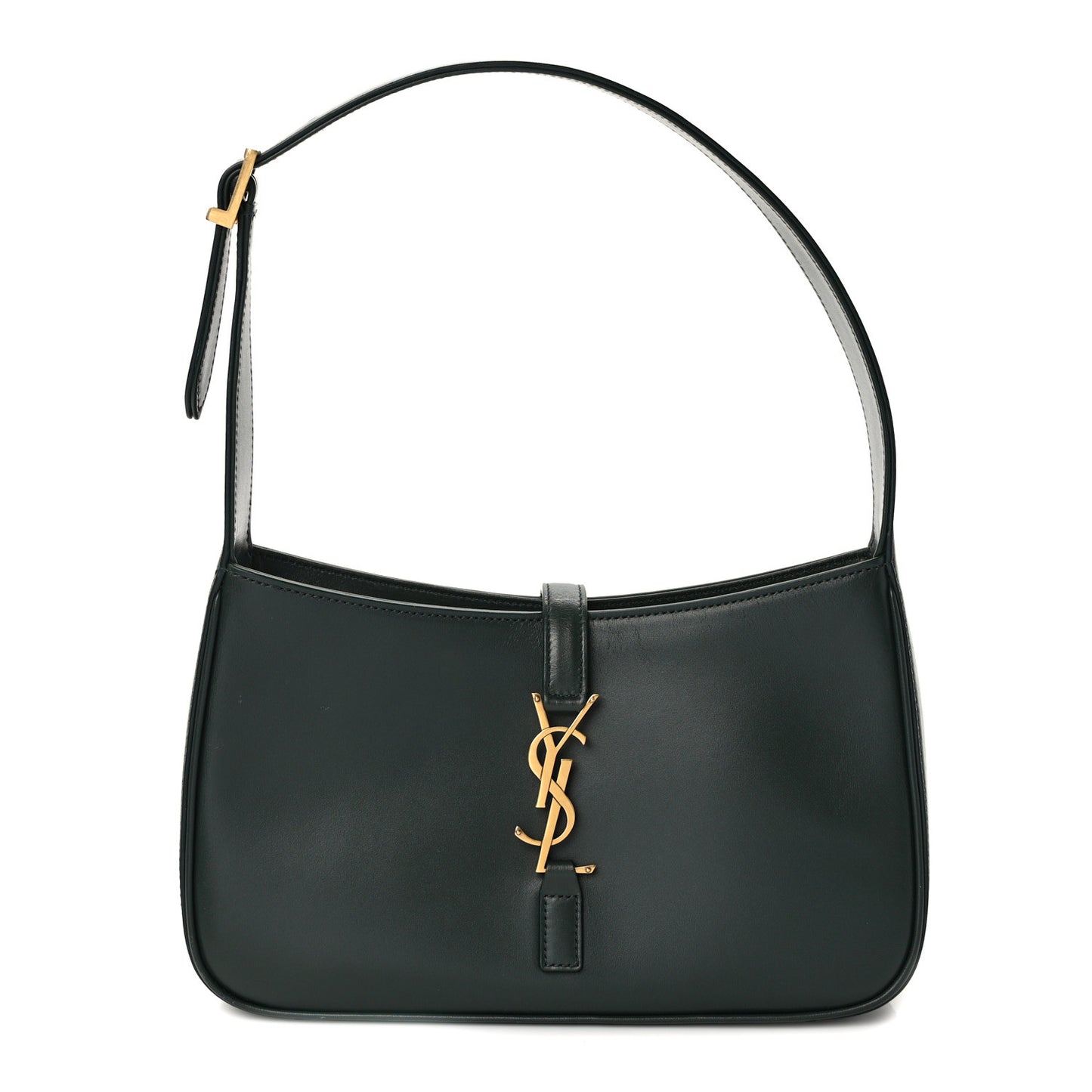 Smooth Calfskin Le 5 A 7 Hobo Green