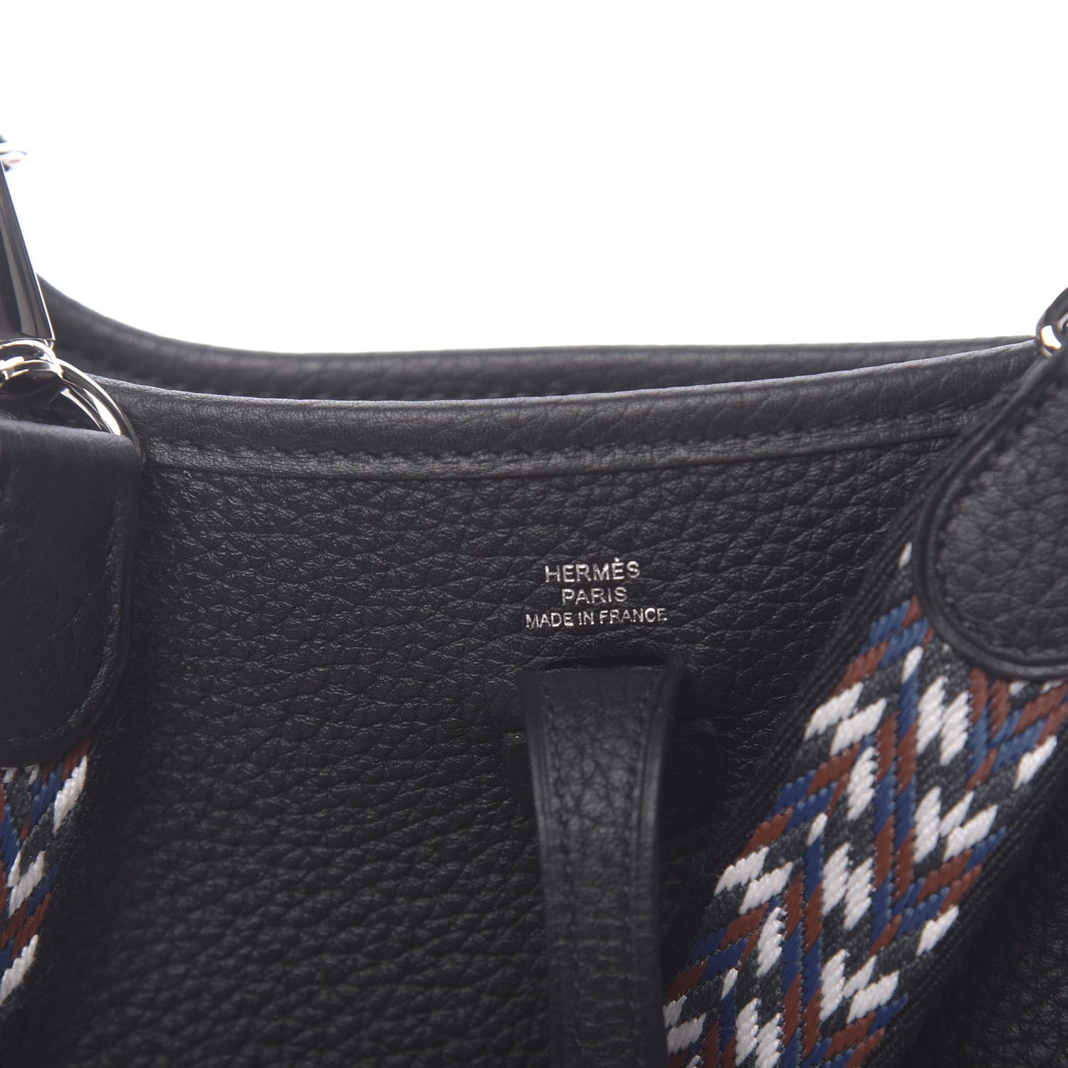 Hermes Taurillon Maurice Zigzag Evelyne TPM Black 6 of 11
