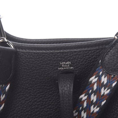Hermes Taurillon Maurice Zigzag Evelyne TPM Black 6 of 11