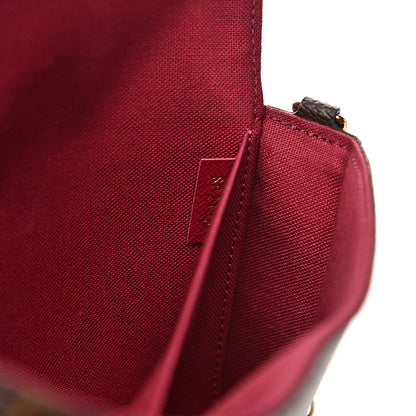 Louis Vuitton Monogram Pochette Felicie Chain Wallet Fuchsia 6 of 11