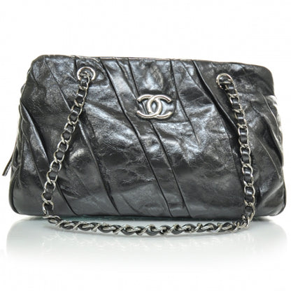 Chanel Leather Twisted Camera Case Black 2 of 11