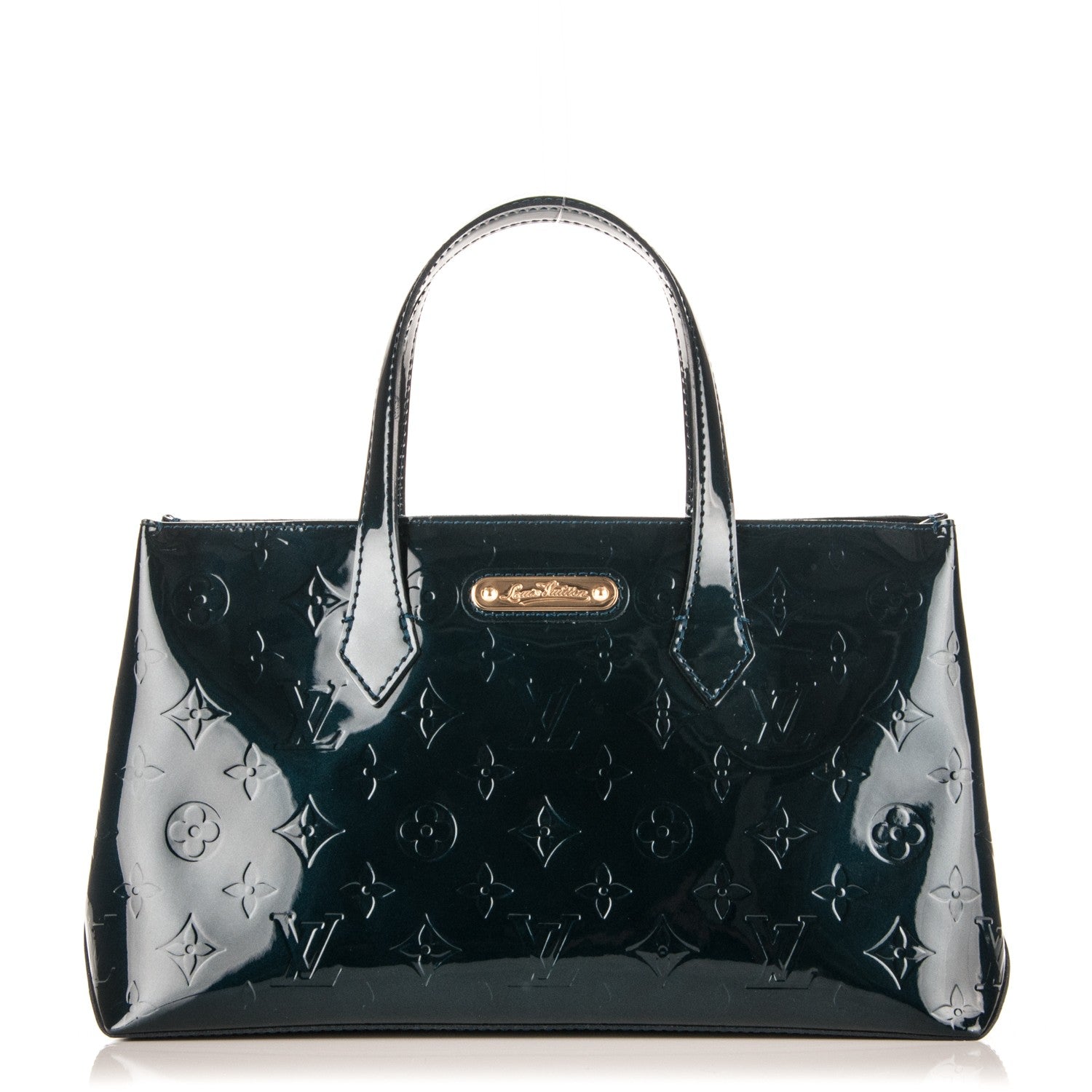 Louis Vuitton Vernis Wilshire PM Blue Nuit 1 of 6