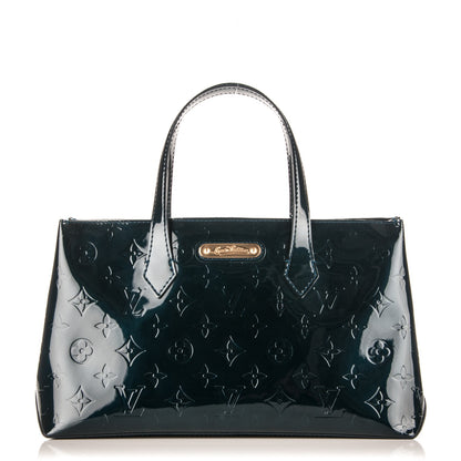 Louis Vuitton Vernis Wilshire PM Blue Nuit 1 of 6