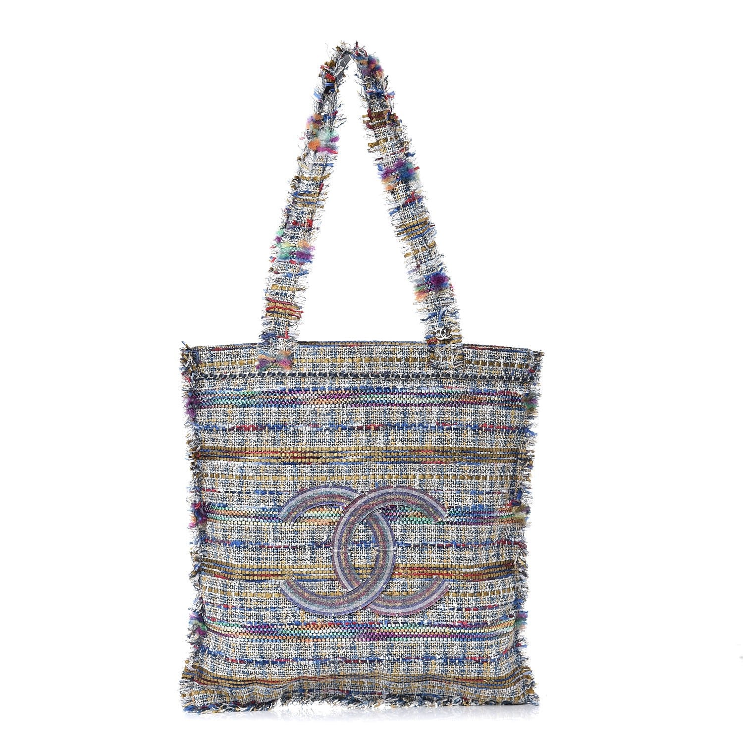Chanel Tweed Resin CC Tote Multicolor 1 of 7