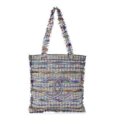 Chanel Tweed Resin CC Tote Multicolor 1 of 7