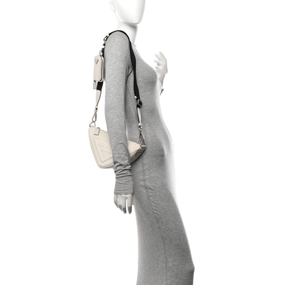 Prada Grace Lux Triangle Shoulder Bag White 2 of 11