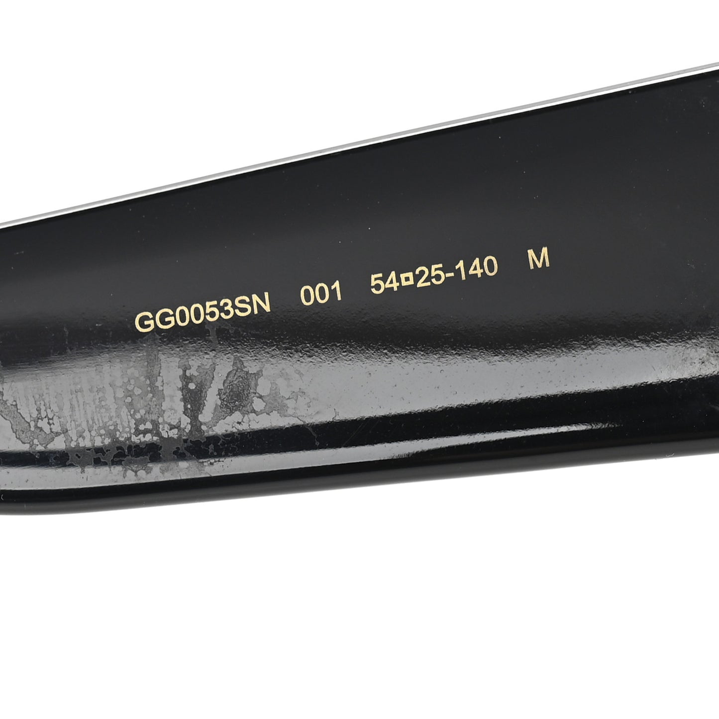 Acetate Square Frame Sunglasses GG0053SN Black