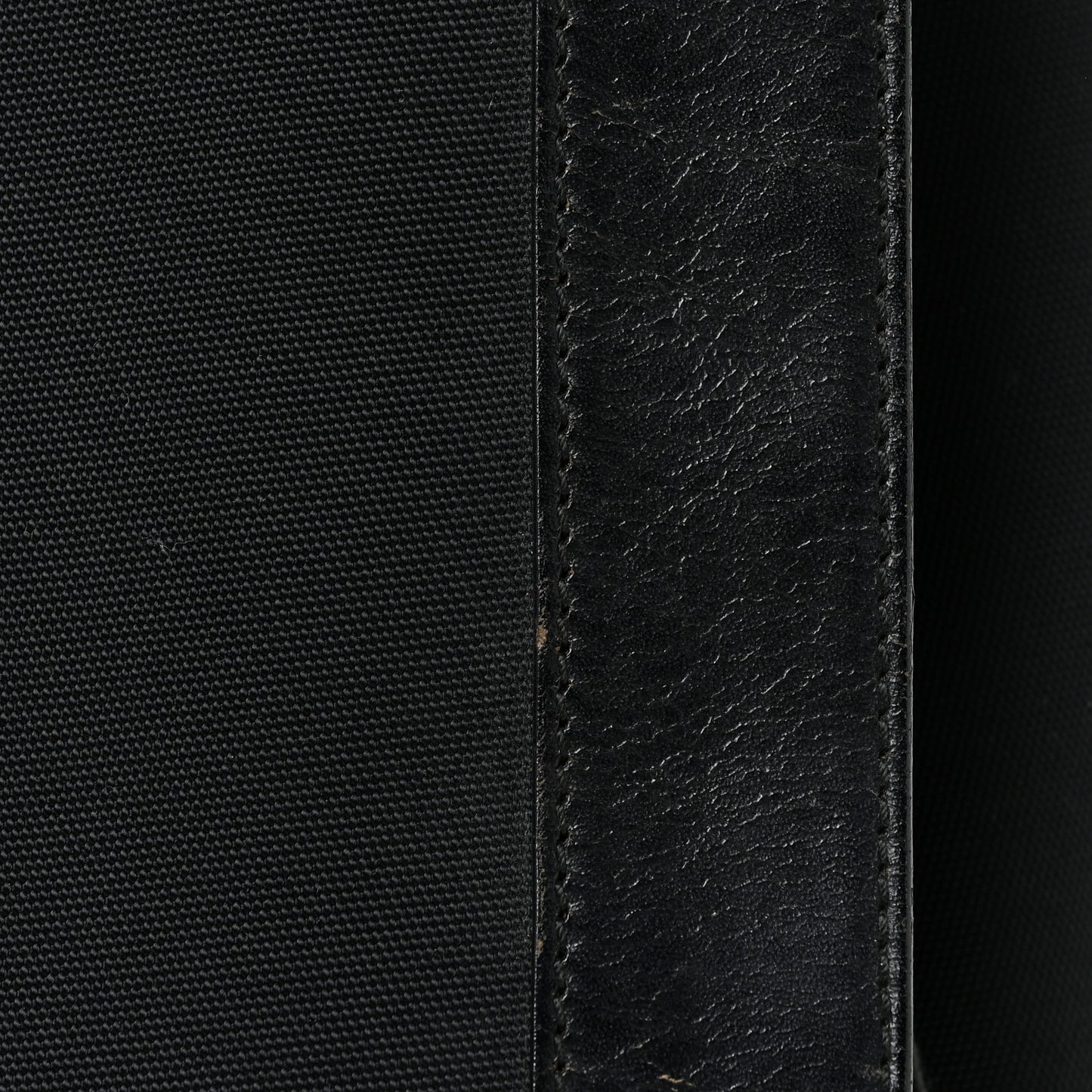 Canvas Messenger Bag Black