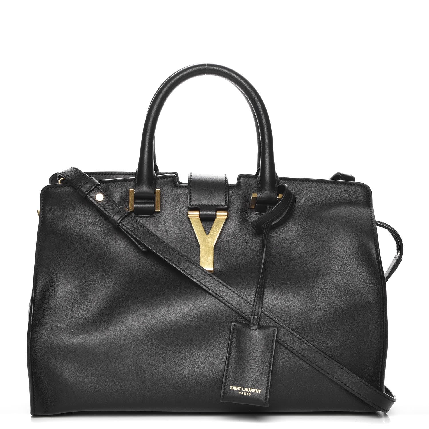 Saint Laurent Calfskin Small Classic Y Cabas Black 1 of 8