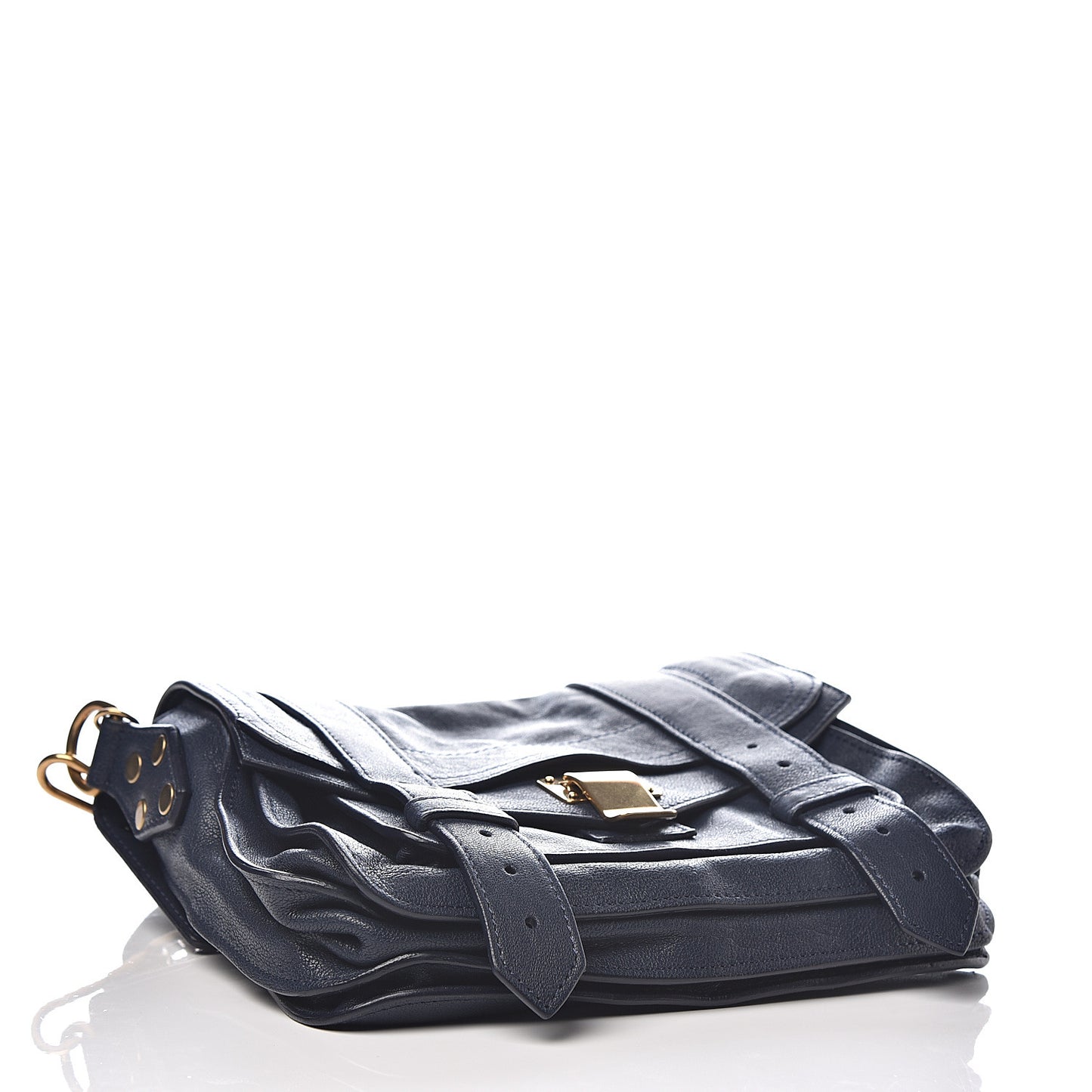 Lambskin PS1 Mini Crossbody Bag Indigo