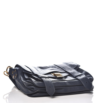 Proenza Schouler Lambskin PS1 Mini Crossbody Bag Indigo 3 of 9