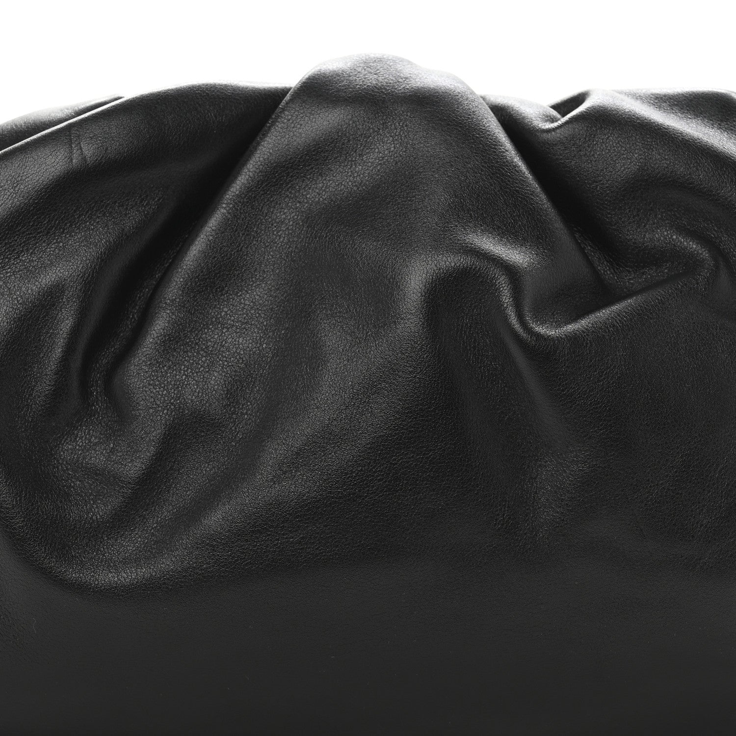 Bottega Veneta Smooth Butter Calf The Pouch Oversized Clutch Black 8 of 10