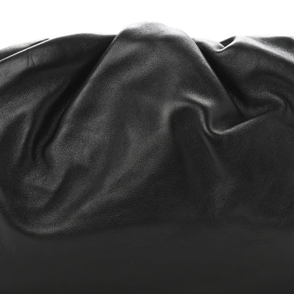 Bottega Veneta Smooth Butter Calf The Pouch Oversized Clutch Black 8 of 10