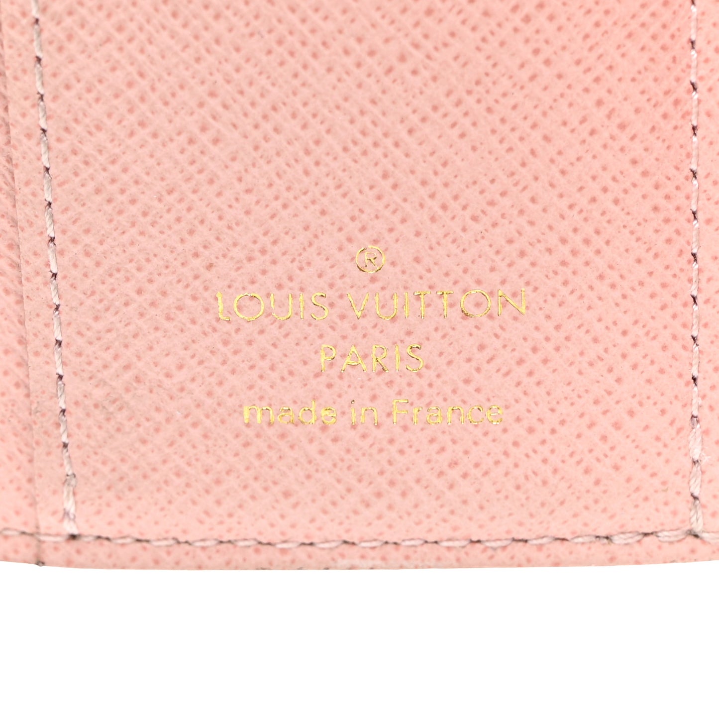 Monogram Zoe Wallet Rose Ballerine