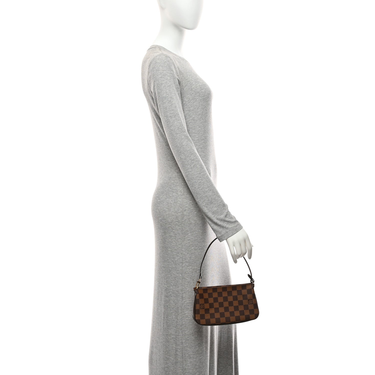Louis Vuitton Damier Ebene Navona Pochette Accessories 2 of 10