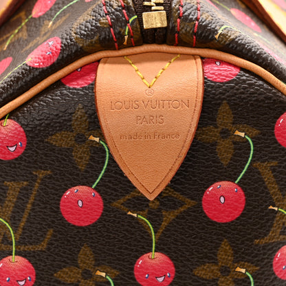 Louis Vuitton Monogram Cerises Speedy 25 6 of 11
