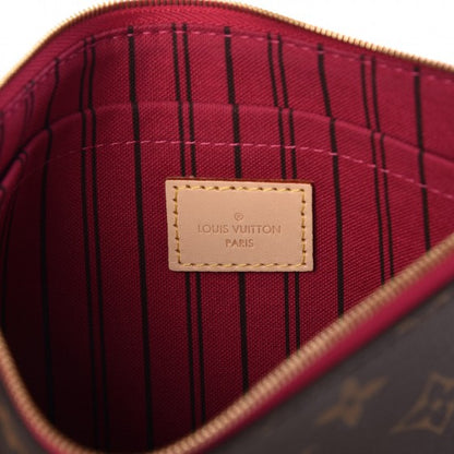 Louis Vuitton Monogram Neverfull MM GM Pochette Pivoine 6 of 7