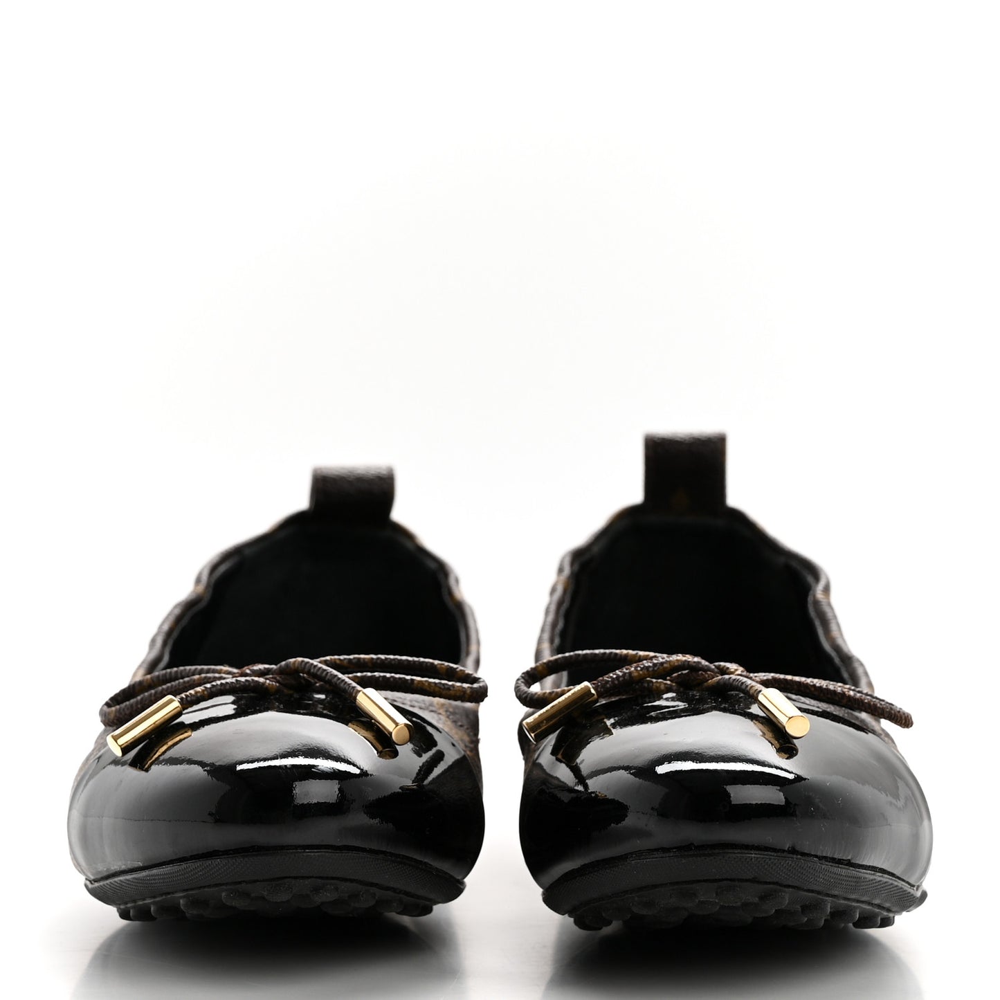 Monogram Flirty Ballerina Flats 37.5 Black