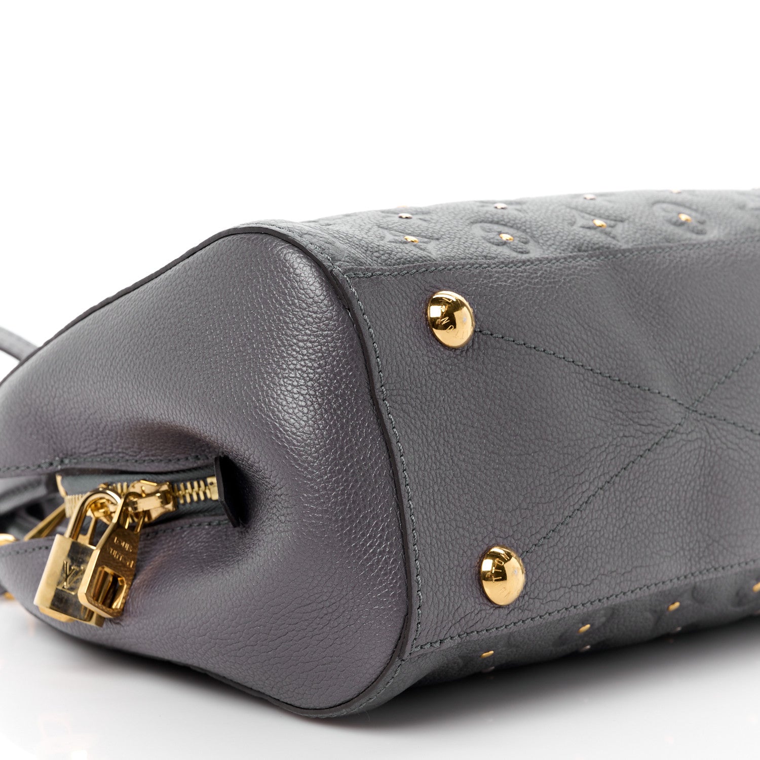 Louis Vuitton LOUIS VUITTON Empreinte Studded Montaigne BB Gris Silver 15 of 16