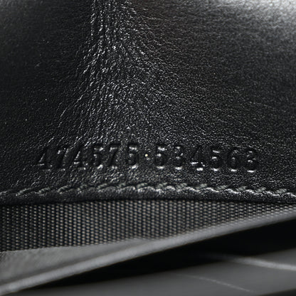 Gucci Calfskin Matelasse GG Marmont Chain Wallet Black 7 of 10