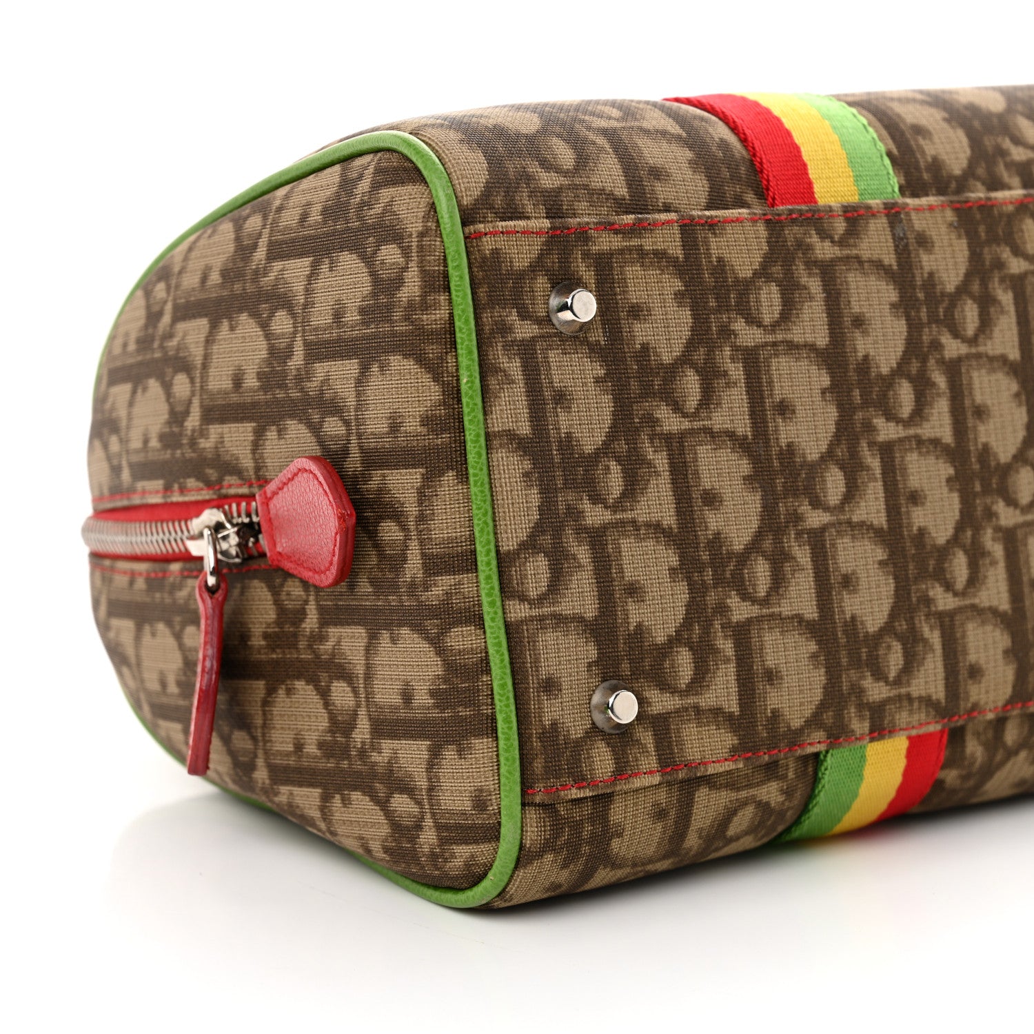 Christian Dior Monogram Rasta Boston Beige 9 of 13