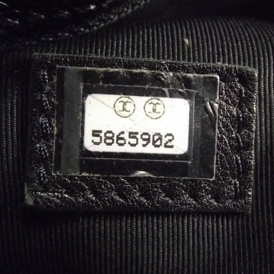 Chanel Caviar Jumbo Shoulder Bag Black 10 of 12