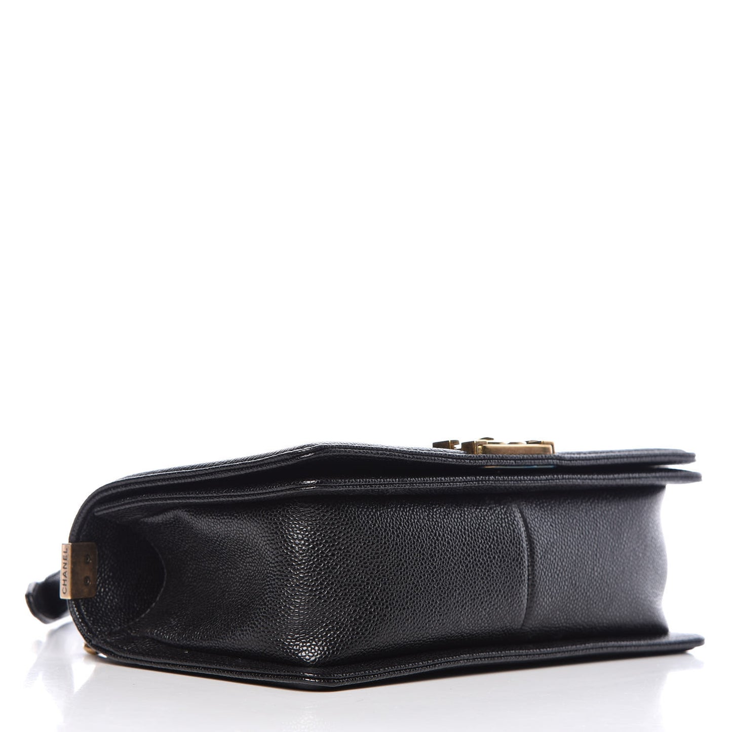 Caviar Quilted Medium Boy Flap Black