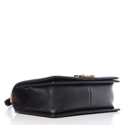 Chanel Caviar Quilted Medium Boy Flap Black 5 of 10