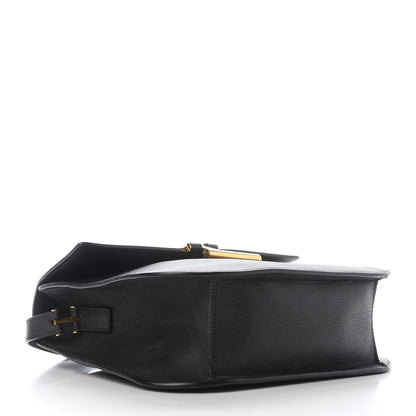 Tom Ford Calfskin Large T Clasp Tara Crossbody Bag Black 3 of 8