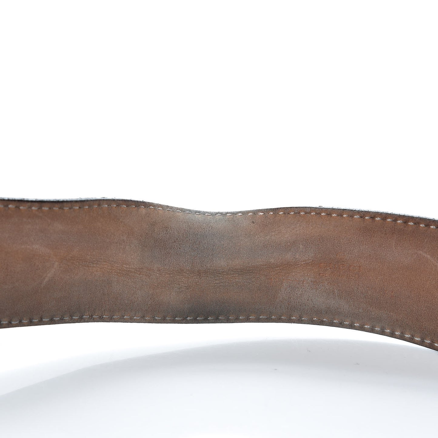 Calfskin Web Interlocking G Belt 105 42 Black