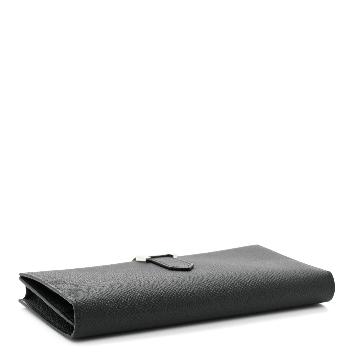 Hermes Epsom Bearn Gusset Wallet Black 4 of 12