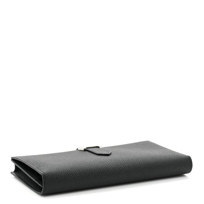 Hermes Epsom Bearn Gusset Wallet Black 4 of 12