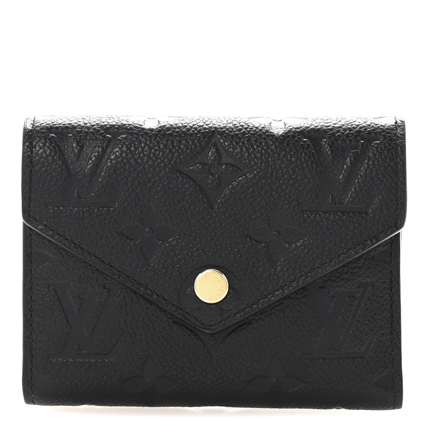Louis Vuitton Empreinte Victorine Wallet Black 1 of 7