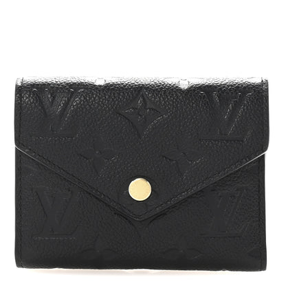 Louis Vuitton Empreinte Victorine Wallet Black 1 of 7
