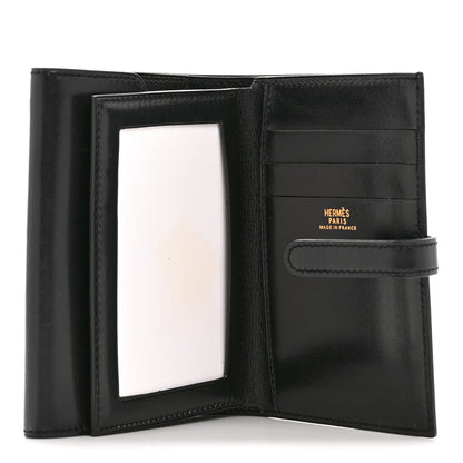Hermes Box Compact Cadena Wallet Black 5 of 10