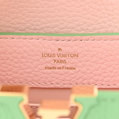Louis Vuitton Taurillon Mini Capucines Vert Pomme 6 of 10