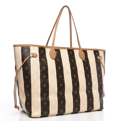 Louis Vuitton Monogram Rayures Neverfull GM 3 of 21