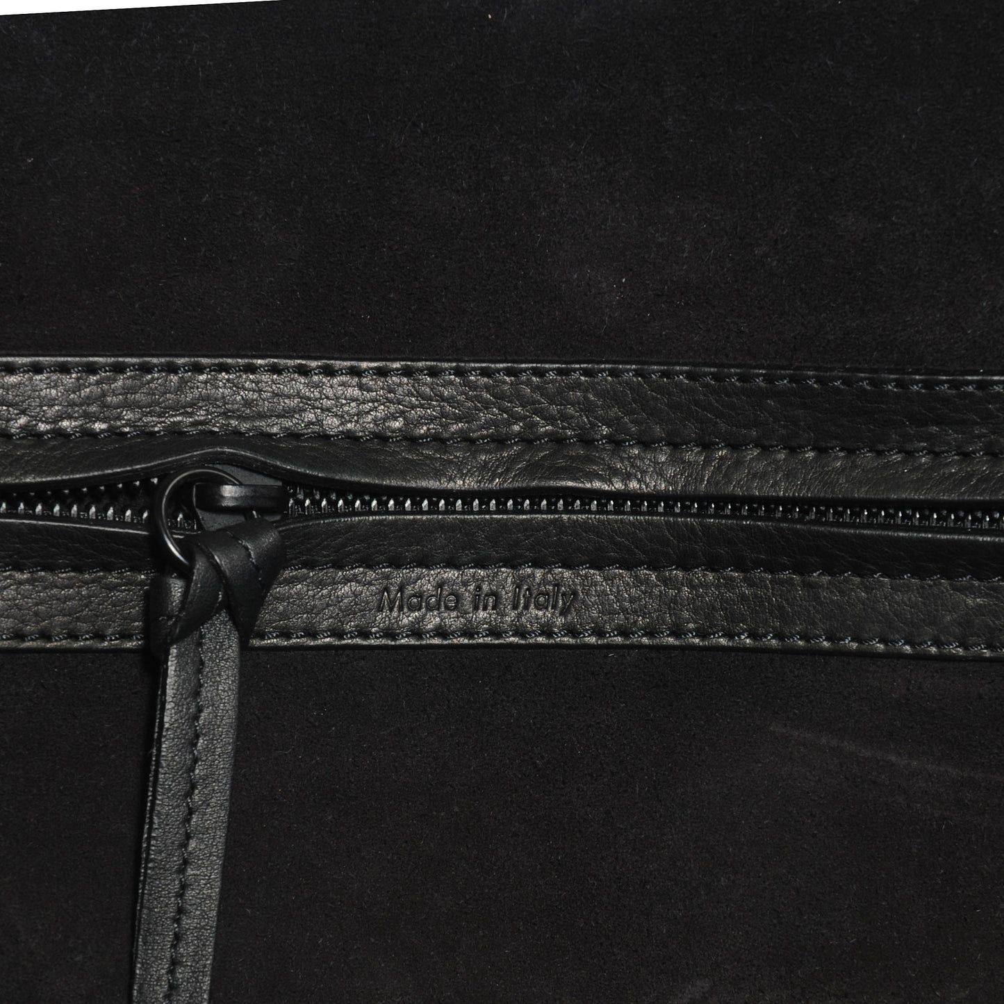 Supple Calfskin Medium Phantom Luggage Black