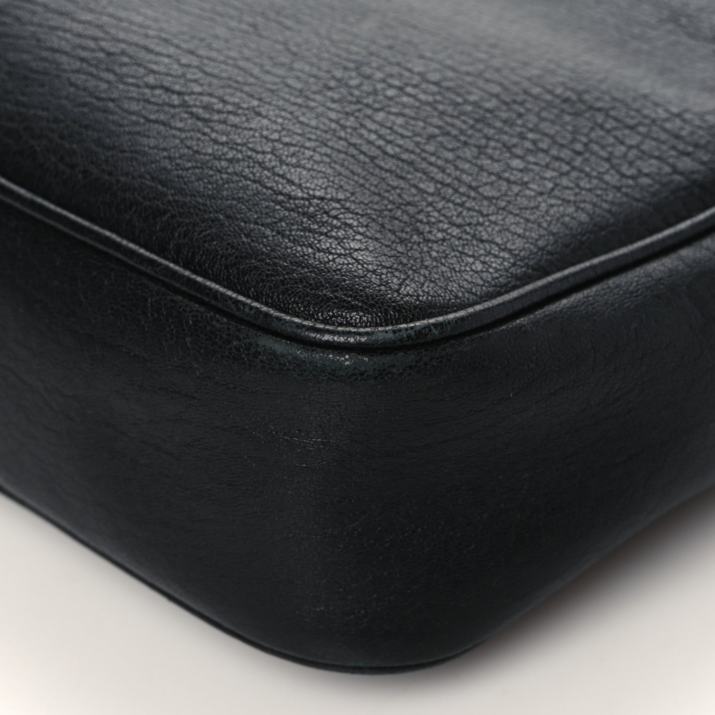 Lambskin Monogram Embossed Small Lou Camera Bag Black