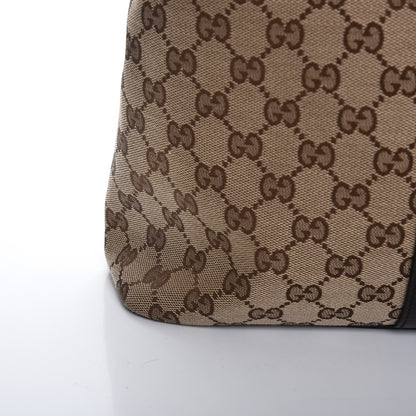 Gucci GG Monogram Large Joy Tote Bag Dark Brown 10 of 10