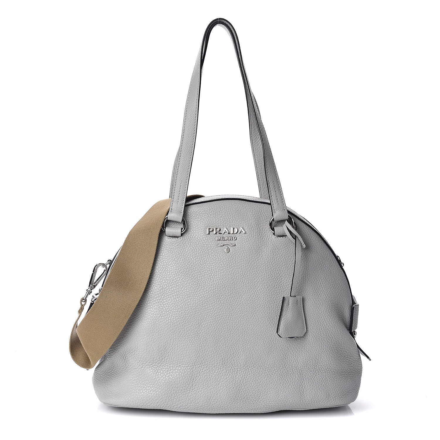 Prada Vitello Daino Dome Tote 1 of 10