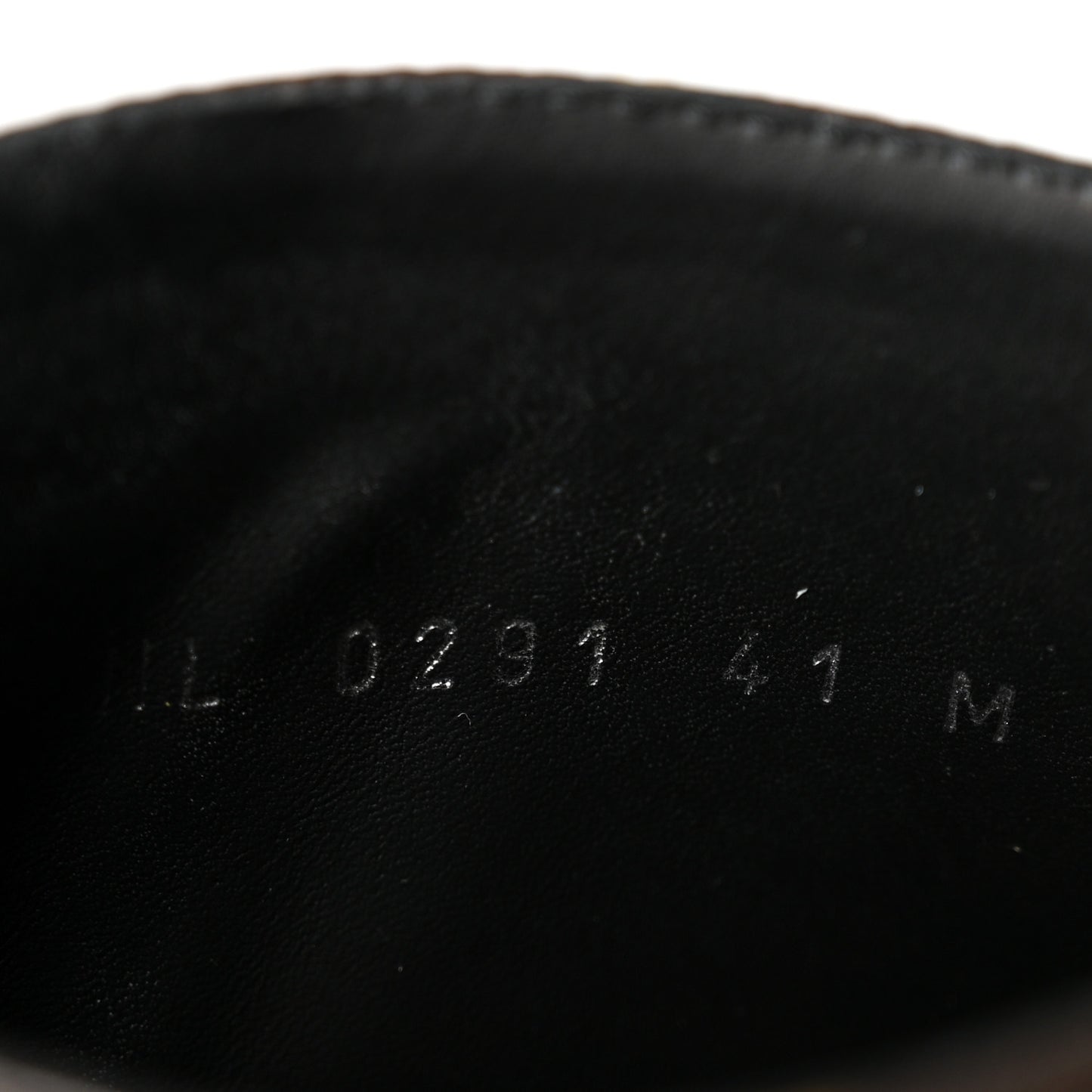 Calfskin Monogram Wonderland Flat Ranger Boots 41 Black