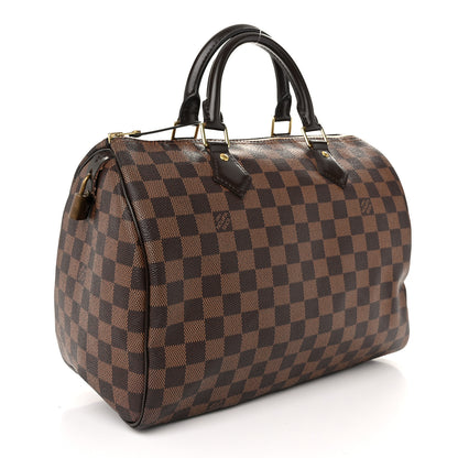 Louis Vuitton Damier Ebene Speedy 30 3 of 10