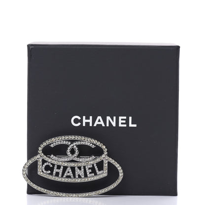 Chanel Ruthenium Strass Crystal Hat Brooch Pale Yellow 5 of 5