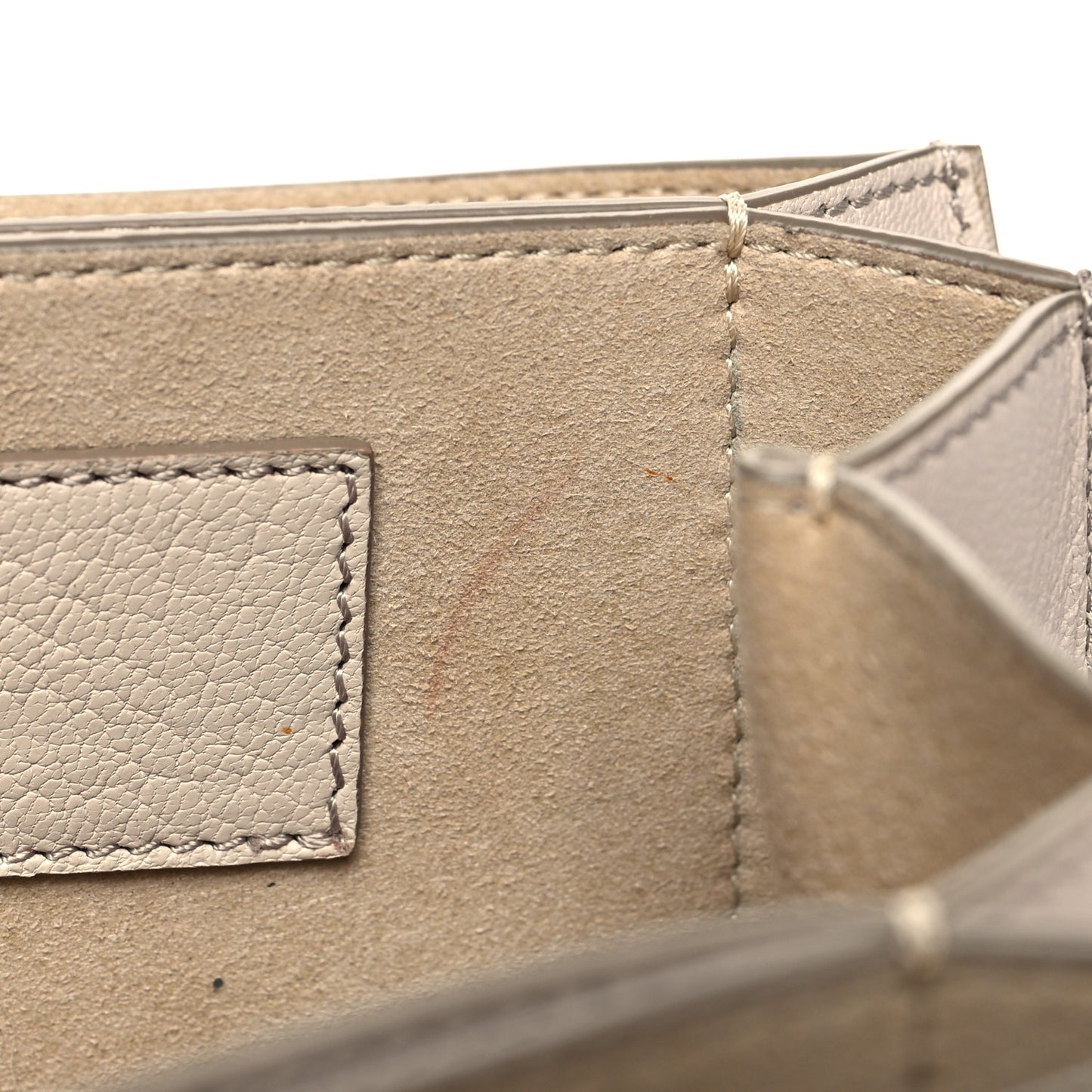 Sugar Goatskin Small GV3 Shoulder Bag Nude Pink