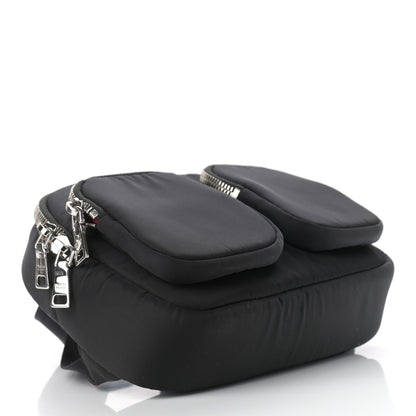 Prada Tessuto Nylon Pocket Top Handle Cargo Backpack Black 4 of 9