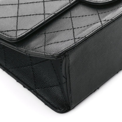 Chanel Caviar Quilted Medium Single Flap Black 11 of 11