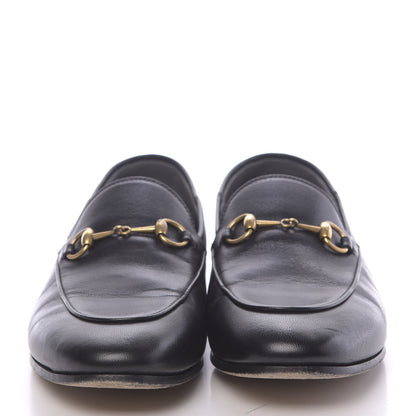 Gucci Lambskin Womens Brixton Horsebit Loafers 39 Black 2 of 11